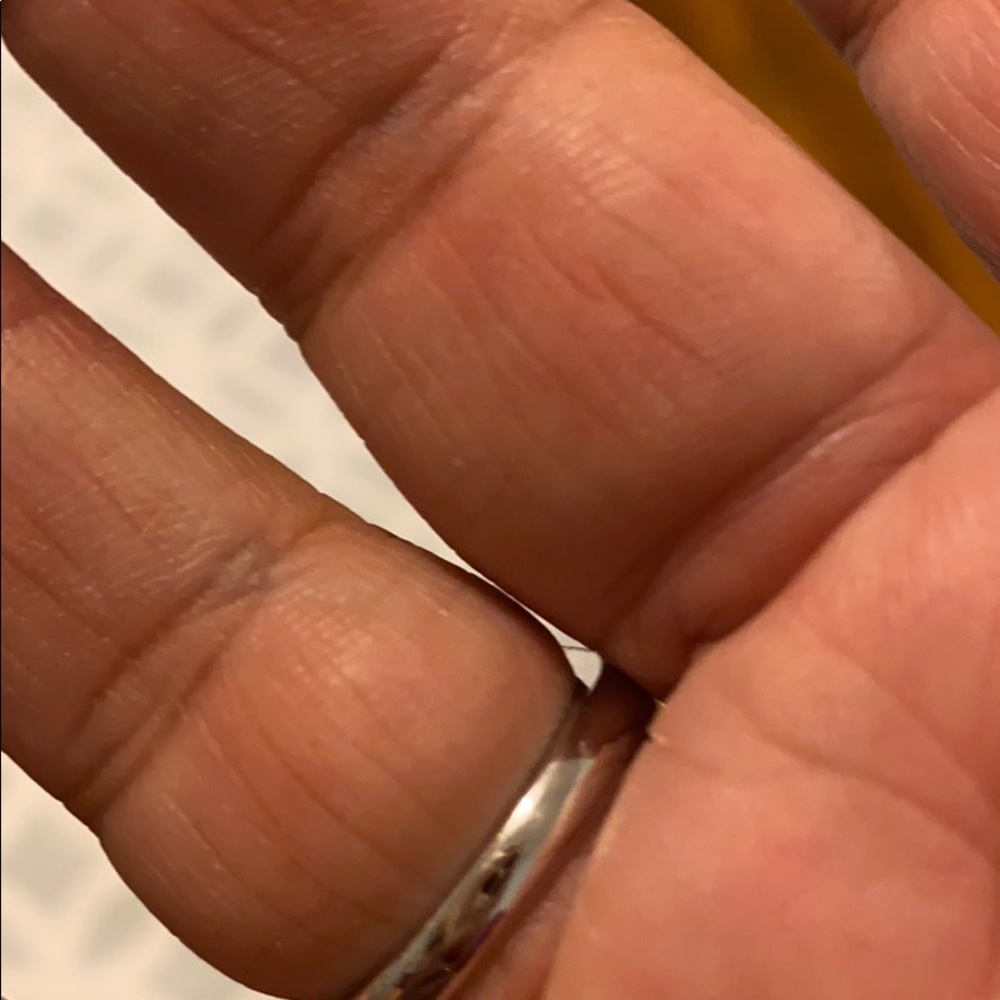 Purple Silver Ring - image 2